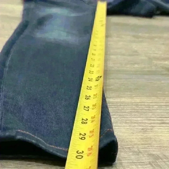 True Religion Manchester United Womens Curvy Stretch Skinny Denim Jeans 28 EUC - Picture 12 of 16